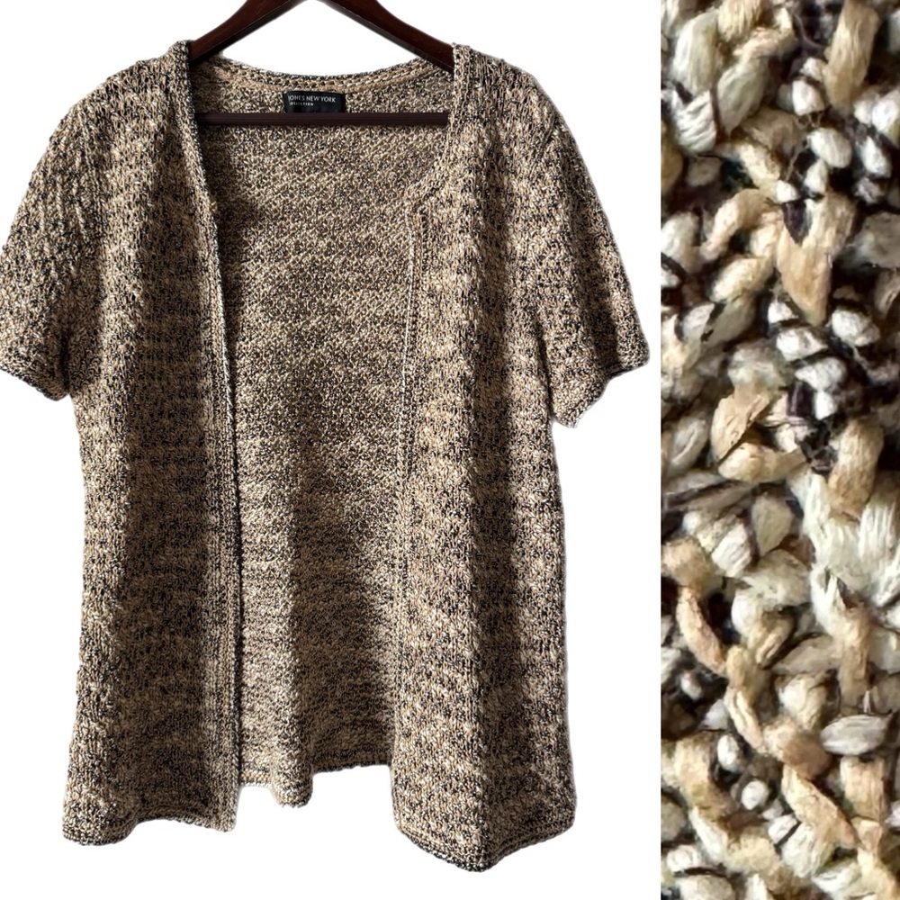 JONES NEW YORK COLLECTION Knit Cardigan Topper  Sz 12